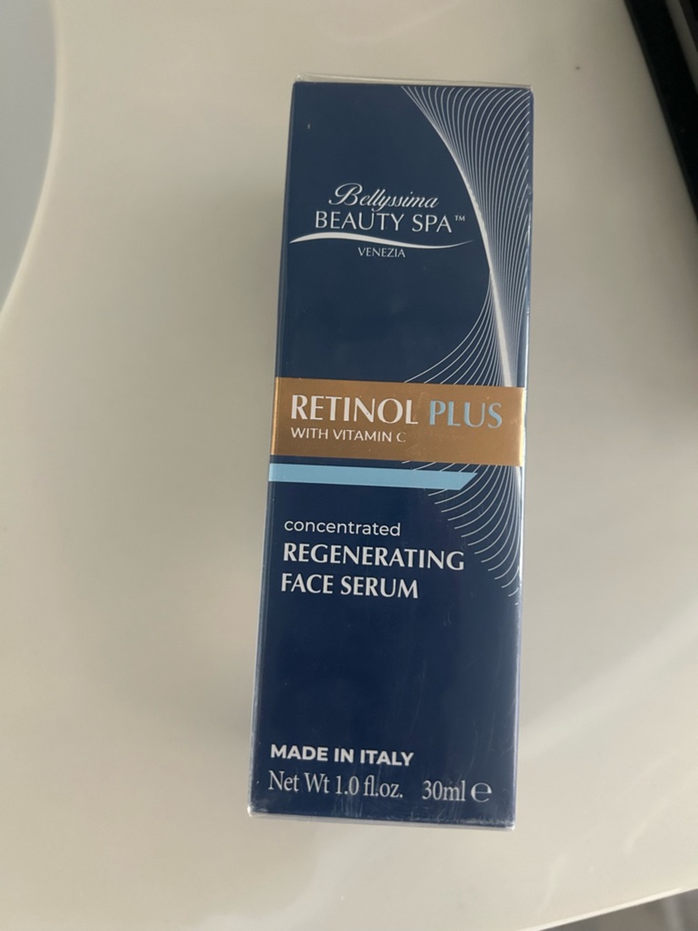 Venezia Retinol Plus Regenerating Face Serum - Blue & Gold